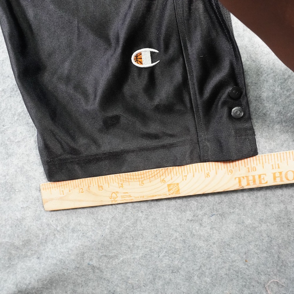 Champion Pants Mens XL Shiny Dazzle Breakaway Baggy Black - Picture 8 of 13